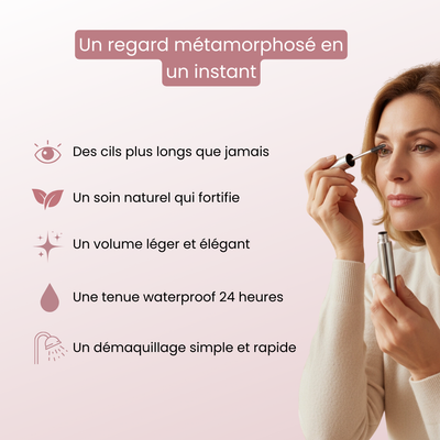 LashEye | Mascara naturel, effet longueur & soin renforcé