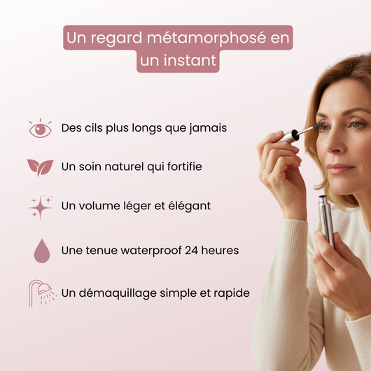 LashEye | Mascara naturel, effet longueur & soin renforcé
